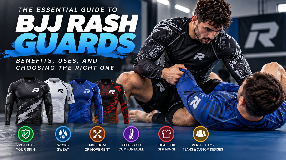 The Essential Guide to BJJ Rash Guards: Benefits & Fit