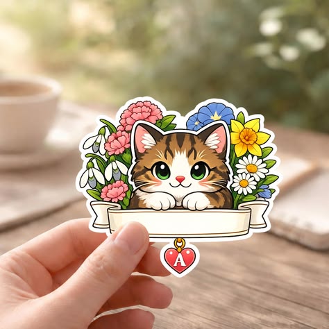Trendy Cat Stickers for Cat Lovers 2026