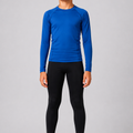Blue Long Sleeve Rash Guard For Kids