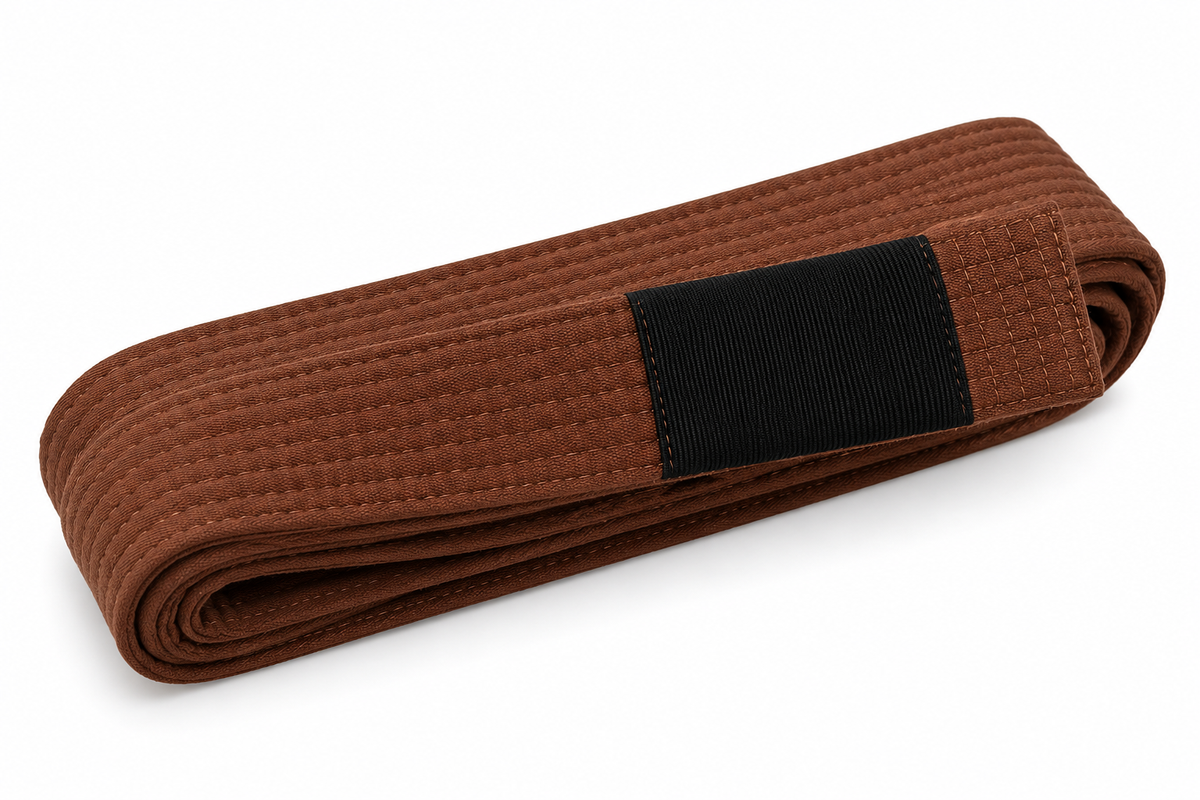 Brown BJJ Belt for Men