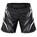 Gray & Black Camo BJJ Shorts for Men