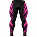 Kids Black & Pink Lightning BJJ Spats