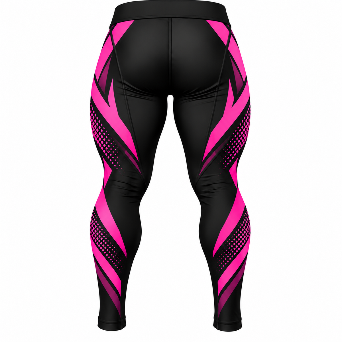 Kids Black & Pink Lightning BJJ Spats