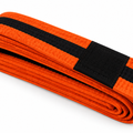 Orange/Black BJJ Belt For Kids