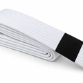 White BJJ Belt For Kids