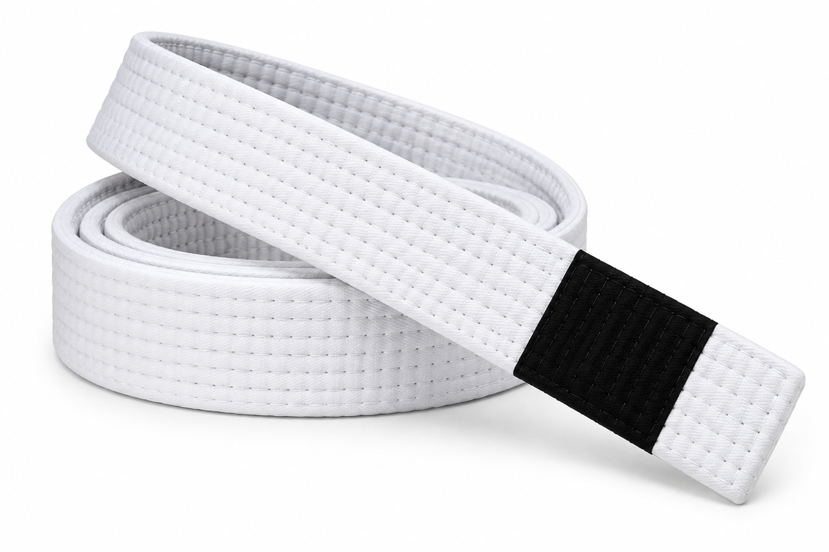 White BJJ Belt For Women