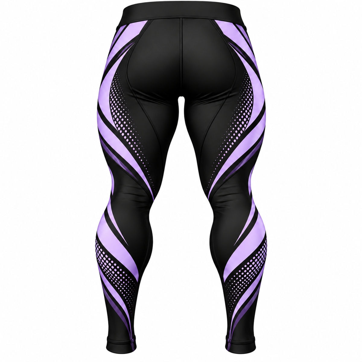 Women Black & Purple BJJ Spats