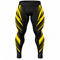 Kids Black & Yellow BJJ Spats