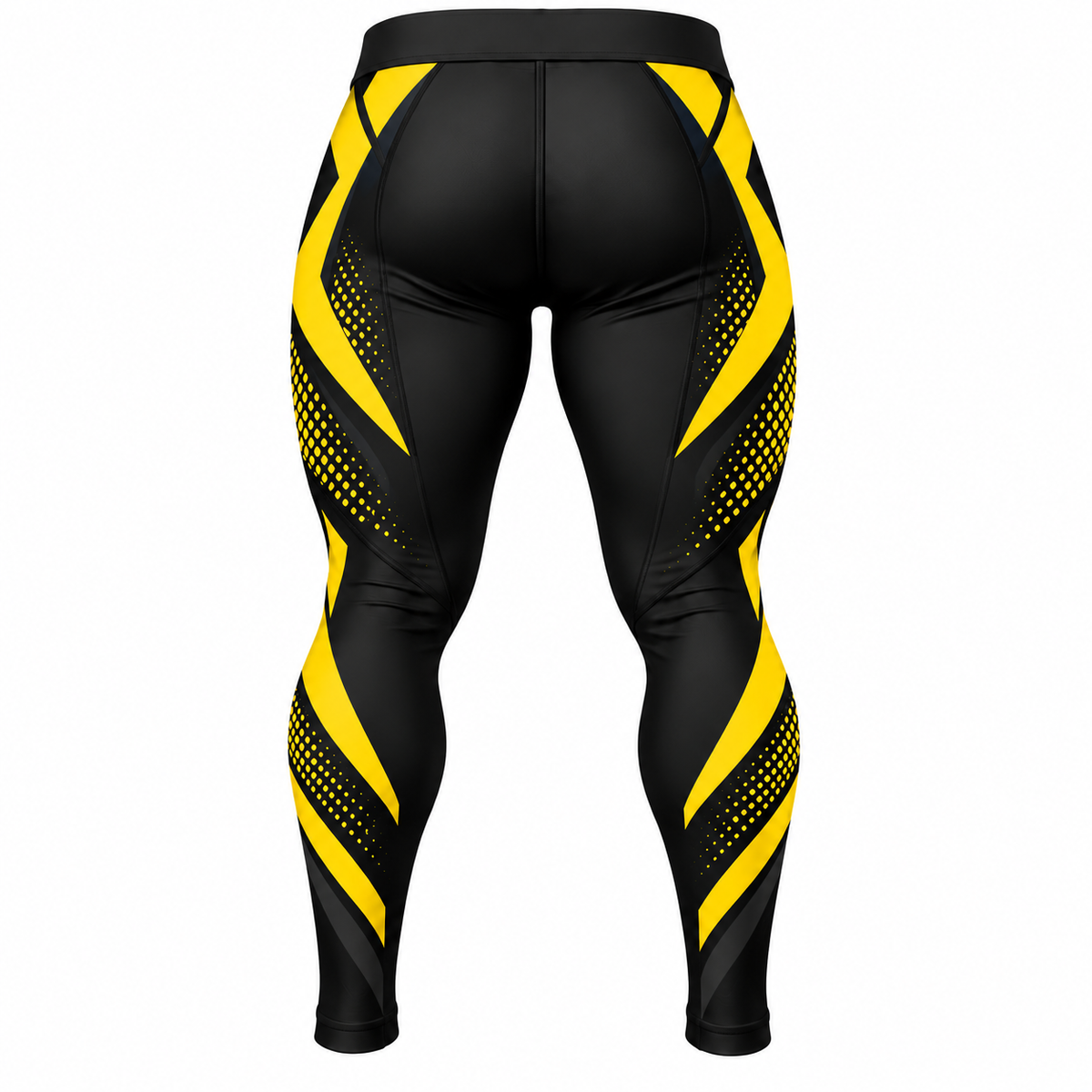 Kids Black & Yellow BJJ Spats