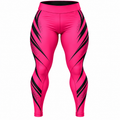 Women Hot Pink & Black BJJ Spats