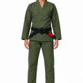 Women Olive Green BJJ Gi