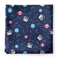 Space Cats Silk Bandana Scarf Featuring Milton