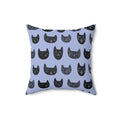 Cat Face Toss Pillow Cover