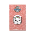 Catifornia Roll Sushi Cat Pin