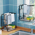 Kitchen All Products Draining Sink Storage Towel Dishwashing Sink Kitchen Sink Wall Mount Storage Artifact