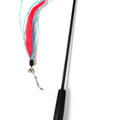 Telescoping Wiggly Worm Cat Teaser Wand