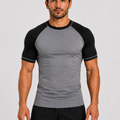 Grey Short Sleeve Rash Guard