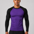 Purple Long Sleeve Rash Guard