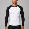 White Long Sleeve Rash Guard